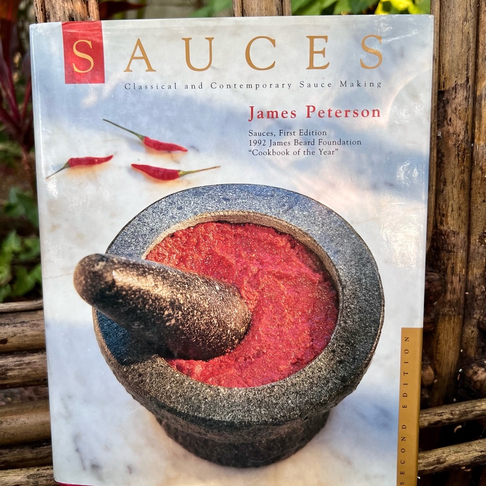 Sauces Cookbook - James Peterson. Was Awarded Cookbook of the Year